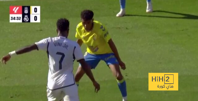 تقييم فريق لاس بالماس في الشوط الأول أمام ريال مدريد