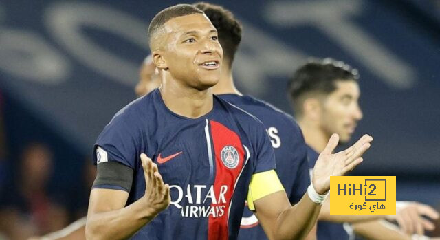 أرقام مبابي مع باريس سان جيرمان في الدوري حتى الآن