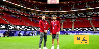 منتخب قطر يعاين أرضية ستاد البيت قبل مواجهة فلسطين