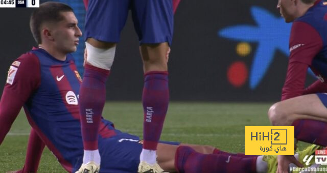إجمالي إصابات برشلونة حتى الآن