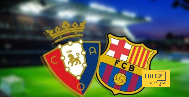 برشلونة يعود للانتصارات في الليغا من بوابة أوساسونا بهدف فيتور روكي