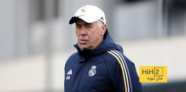 طلب أنشيلوتي من لاعبي ريال مدريد