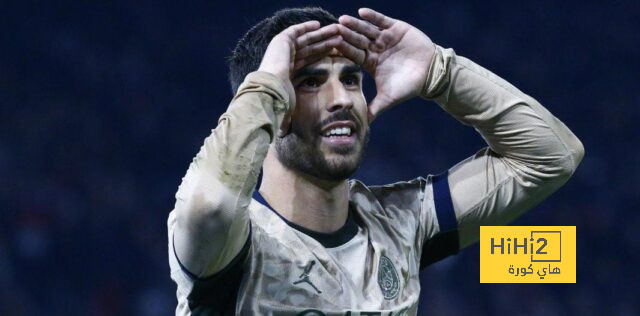 أرقام أسينسيو مع باريس سان جيرمان في الدوري