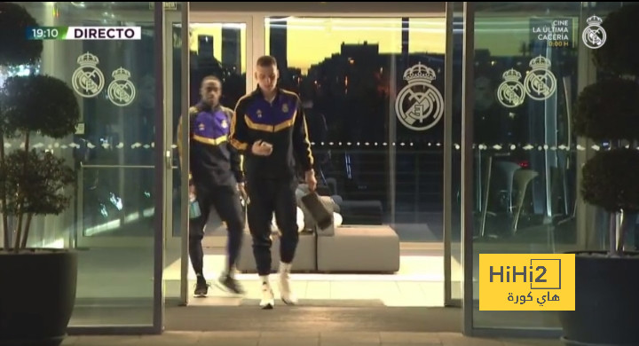 ريال مدريد في طريقه لـ السانتياجو برنابيو قبل الديربي