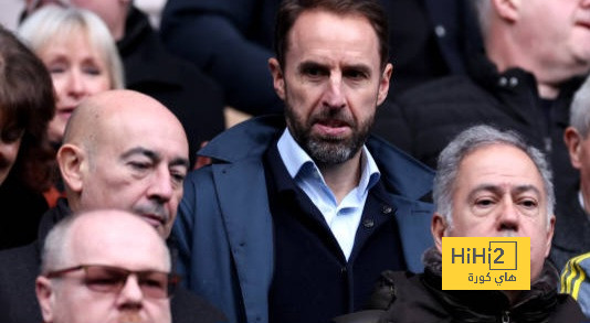 مدرب المنتخب الانجليزي غاريث ساوثغيت متواجد في ملعب الإتحاد