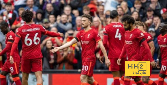 بدلاء ليفربول في مباراة بيرنلي