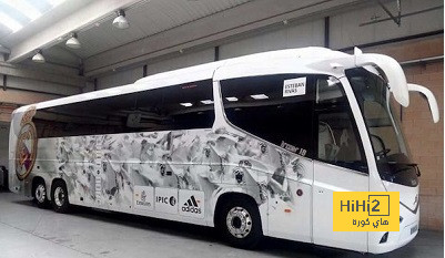 عاجل.. حافلة ريال مدريد تتعرض لحادث بسيط في ألمانيا