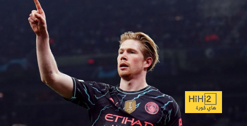 تقييم كيفين دي بروين في مباراة مانشستر سيتي وكوبنهاجن