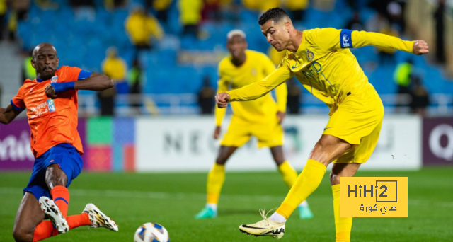 إحصائيات رونالدو في مباراة النصر والفيحاء