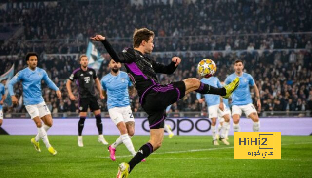 شوط أول سلبي بين لاتسيو وبايرن ميونخ في دوري الأبطال