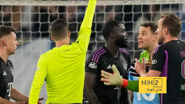 أوباميكانو يحصل على أول بطاقة حمراء له في دوري أبطال أوروبا