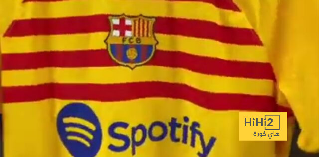 غرف ملابس برشلونة جاهزة لاستقبال اللاعبين قبل لقاء سيلتا فيغو