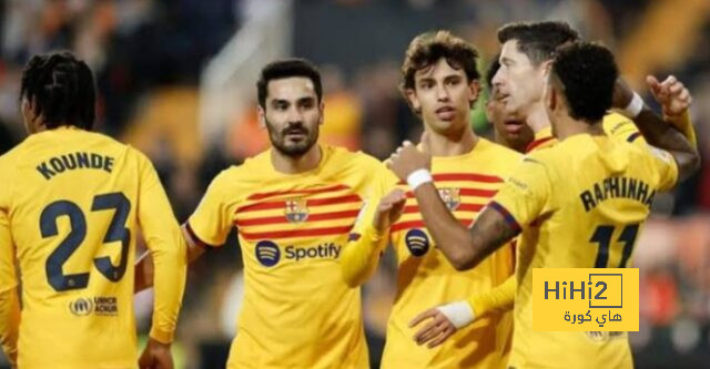 أفضل لاعب من برشلونة أمام سيلتا فيغو في الشوط الأول