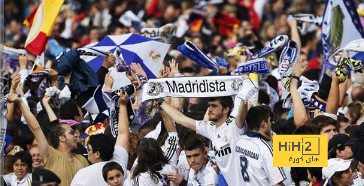 حضور طفيف لجمهور ريال مدريد في مباراة رايو فاليكانو