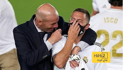 هازارد: زيدان أفضل لاعب في التاريخ