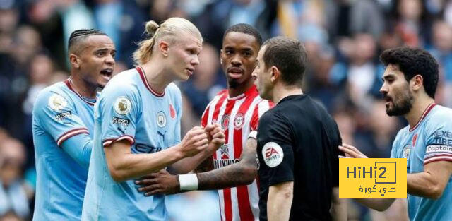 أبرز أرقام مانشستر سيتي وبرينتفورد في الدوري هذا الموسم
