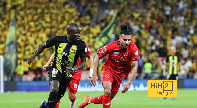 أرقام كانتي في مباراة الاتحاد والوحدة
