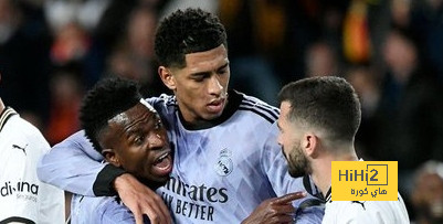 انطلاق الشوط الثاني من مباراة ريال مدريد وفالنسيا