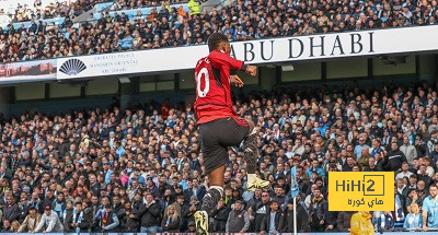 راشفورد ثالث هدافي اليونايتد في ديربي مانشستر