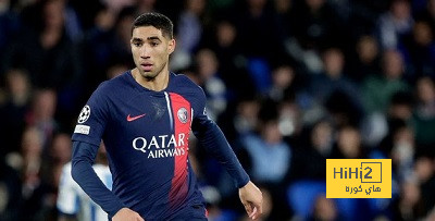 حكيمي يغيب عن ذهاب ربع نهائي دوري الأبطال