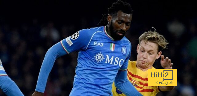 تشكيلة نابولي للقاء برشلونة في دوري أبطال أوروبا