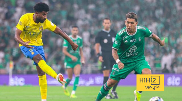إحصائيات فيرمينو في كلاسيكو الأهلي والنصر