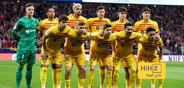 قائمة أكثر لاعبي برشلونة لعباً للدقائق هذا الموسم