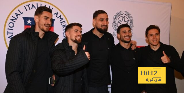 استقبال جماهيري كبير لـ منتخب ايطاليا في نيو جيرسي
