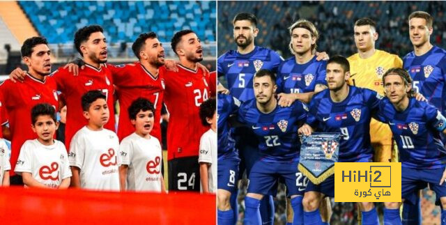 مرور 70 دقيقة ومازال كرواتيا متقدمة على مصر