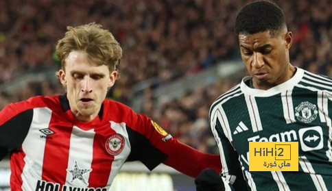 نهاية المباراة : مانشستر يونايتد يتعادل مع برينتفورد