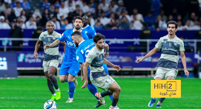 إحصائيات مباراة الهلال والأخدود