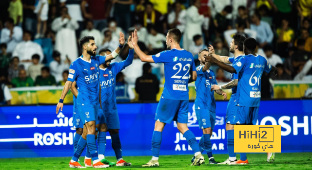 بدلاء الهلال أمام النصر