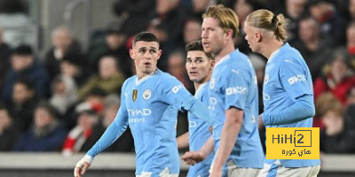 خط هجوم مانشستر سيتي أمام ريال مدريد في دوري أبطال أوروبا