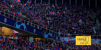 عدد جماهير برشلونة في مواجهة باريس بدوري الأبطال