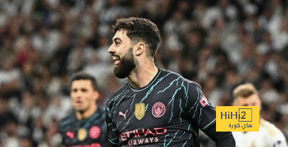 جفارديول يوقع على أول أهدافه مع مانشستر سيتي أمام الريال