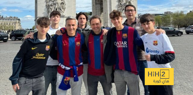 جمهور برشلونة يصل باريس قبل لقاء الفريقين في دوري أبطال أوروبا