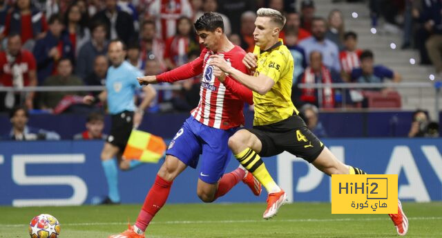 بروسيا دورتموند يحرز هدف تقليص الفارق في شباك اتليتكو