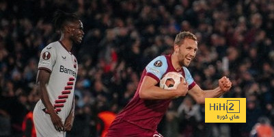 أفضل لاعب من وست هام في الشوط الأول ضد باير ليفركوزن