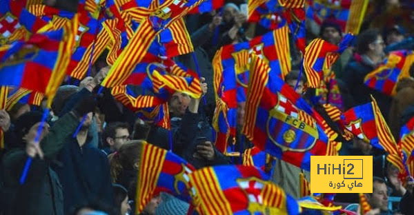 حضور طفيف لجمهور برشلونة في السانتياجو برنابيو اليوم