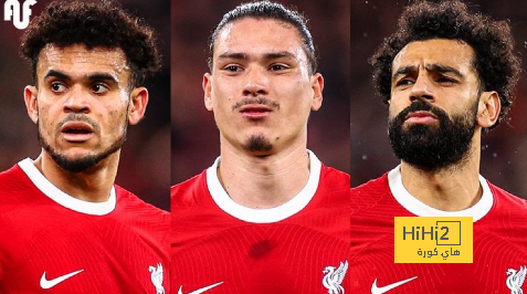 خط هجوم ليفربول أمام إيفرتون الليلة