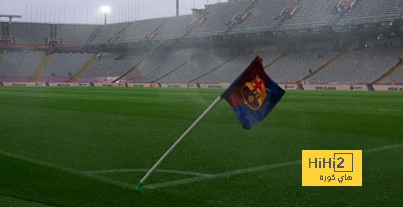 أمطار كثيفة على ملعب المونتجويك قبل انطلاق مباراة فالنسيا