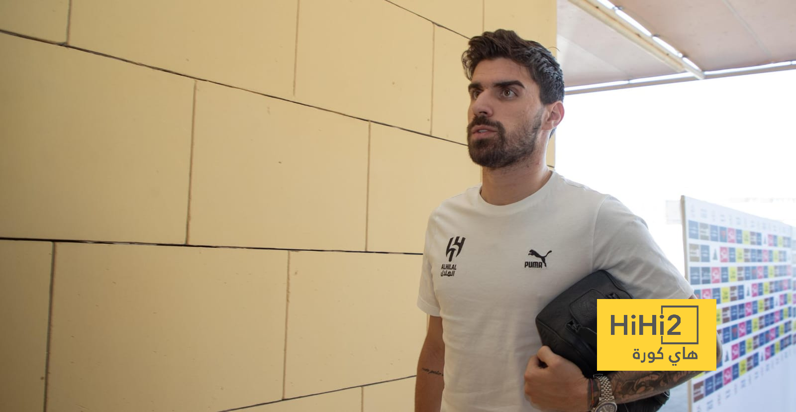 الهلال يصل ملعب مباراة التعاون