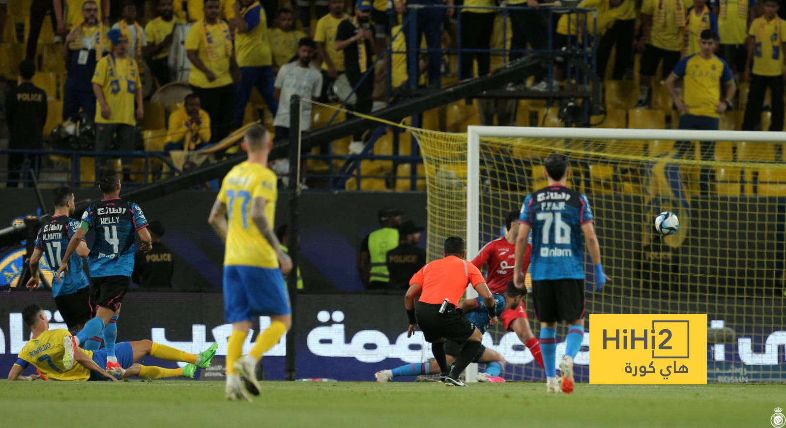 النصر يمطر شباك الوحدة بسداسية في دوري روشن