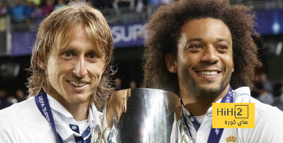مارسيلو يهنئ مودريتش وناتشو بالوصول إلى 25 لقب