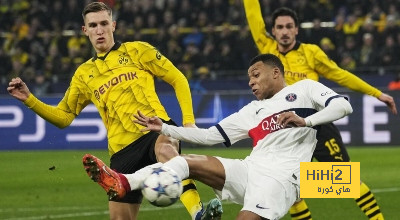 إحصائية مقلقة بين باريس سان جيرمان وبوروسيا دورتموند