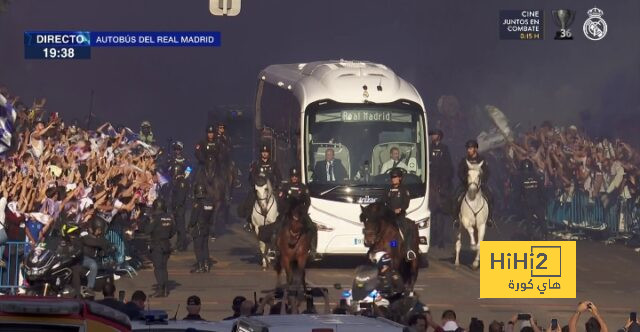 ريال مدريد يصل ملعب السانتياجو برنابيو للقاء البايرن