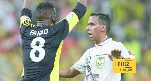 طاقم تحكيم مباراة الاتحاد والاتفاق