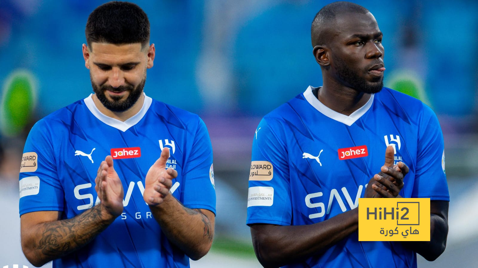 الهلال يهزم الحزم برباعية في الشوط الأول