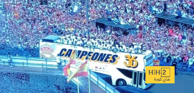 فيديو.. احتفالات ريال مدريد مع الجمهور