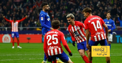 المواجهات السابقة بين أتلتيكو مدريد وخيتافي بالدوري الإسباني